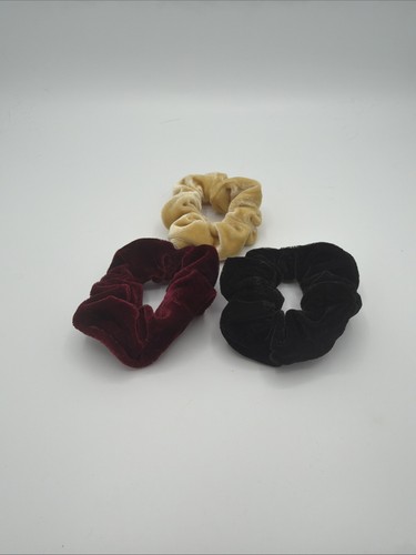 Lot chouchous velours noir - lot, 3
