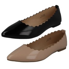 Ballerines Plates À Bout
