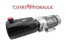 Groupe hydraulique 380V | 1,5KW | 2,5CC | 6L | 180 bar simple effet