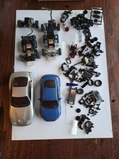 ?️ Mini Z Lot – 2 MR-01 Chassis + Bodies + Spare Parts for Tinkerers! ?️