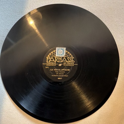 Disque parnasse 6007 - disque,