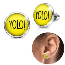 1 Paire Ronde " Yolo !"