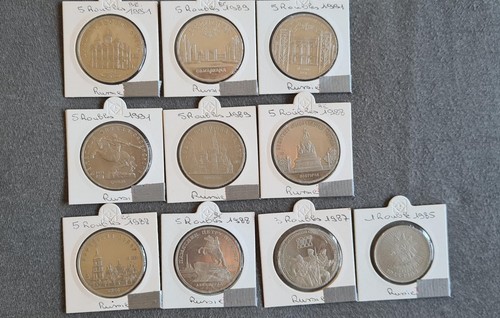 Lot monnaies urss 1 - 10,