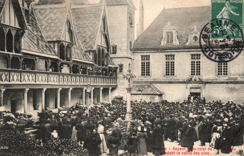 Cpa beaune - -, (côte