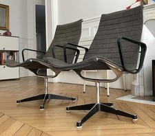 Lot de 2 fauteuils Eames par Fehlbaum/Vitra pour Herman Miller Collection
