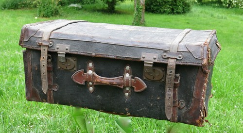 Moynat malle ancienne - moynat,, ancienne,