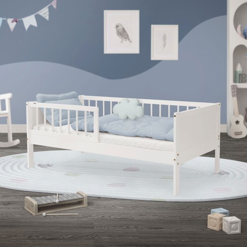 Lit enfant sur pied blanc - lit, d'enfant