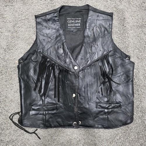 Navarre leather vest - navarre,