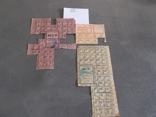 Guerre tickets de - guerre,