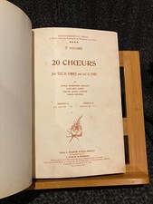 20 choeurs pour voix de femmes