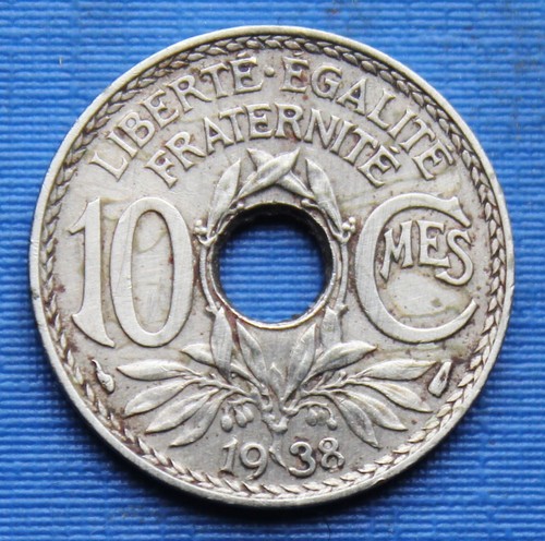 Monnaie fautée 10 - fautée, centimes