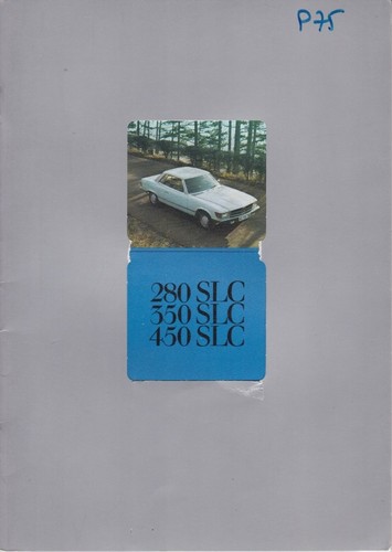 Catalogue brochure mercedes - catalogue,