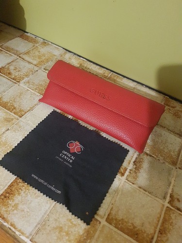 Etui lunette rouge - , guess