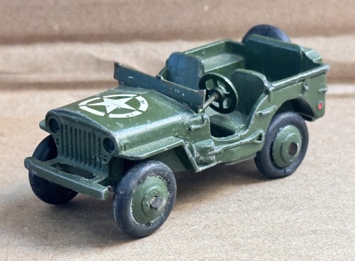 Vtg dinky toys jeep - vtg,