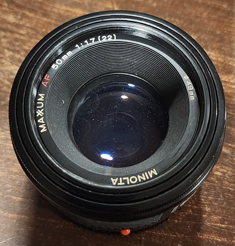 Vintage minolta maxxum 50mm - vintage, af