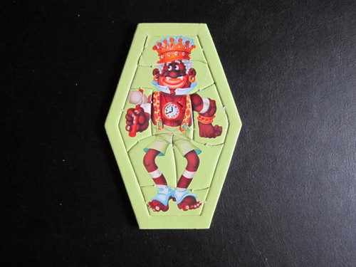 Puzzle farceur roi - puzzle, negre