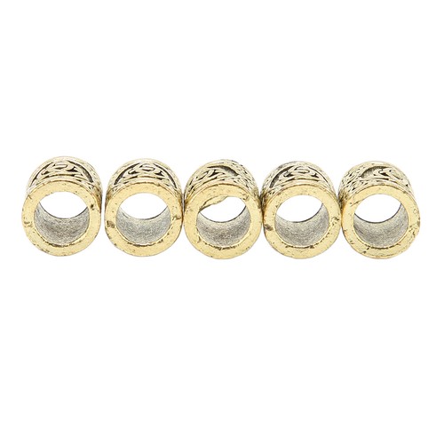 5pcs perles barbe - de, vintage