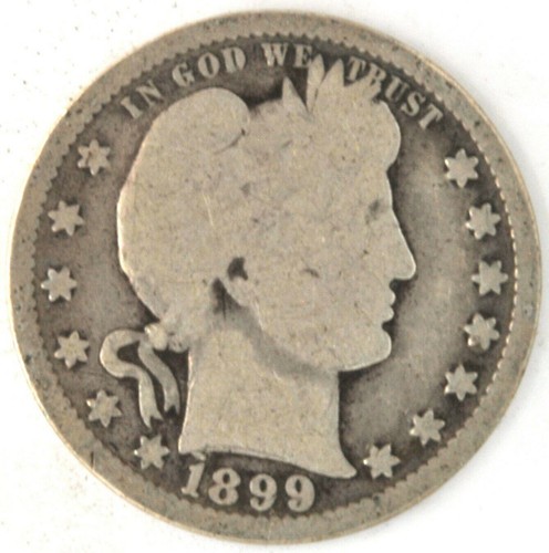 1899 barber quarter - 1899, dollar