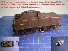 Kit Motorisation TENDER 37 loco JOUEF HO 231C PACIFIC NORD bogie moteur incliné
