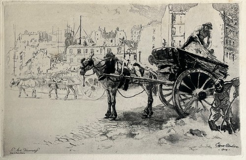 Edgar chahine gravure - chahine,