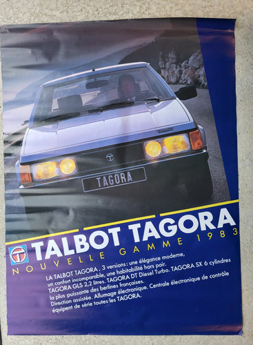 Affiche talbot tagora - affiche,