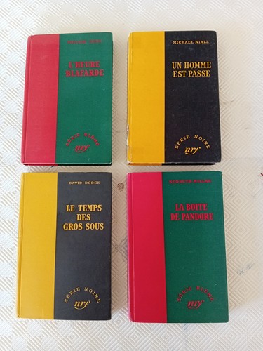 Lot livres série noire - série,