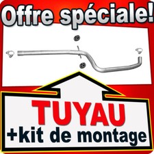 Tuyau pour VW TOURAN 2.0 TDI 140CH (avec DPF/FAP) 2005-2010 échappement