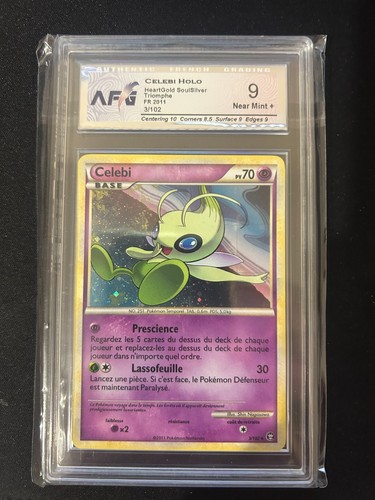 Carte pokémon celebi holo - carte,