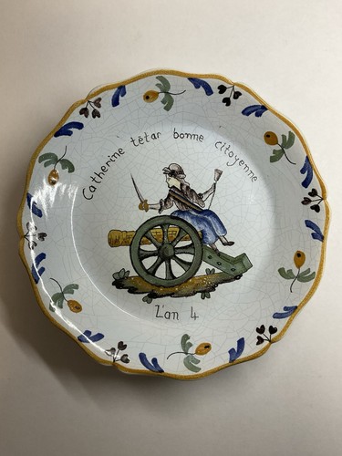 Assiette révolutionnaire - assiette, la