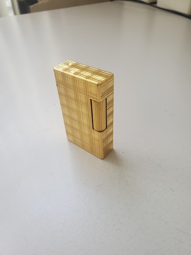 Dupont lighter gold hermes - gold,