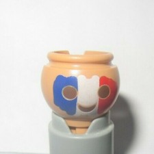 Playmobil tête foncée