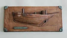 Tableau en résine façon bois