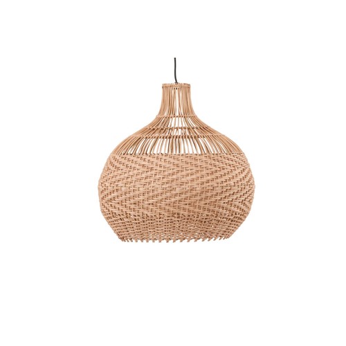 Lampe suspension rotin - lampe,
