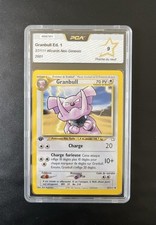 CARTE POKEMON GRANBULL 37/111 EDITION 1 - NEO GENESIS - PCA 9 - WIZARDS