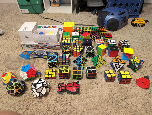 Rubik cube mixed lot - cube,