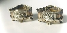Paire Salières Argent
