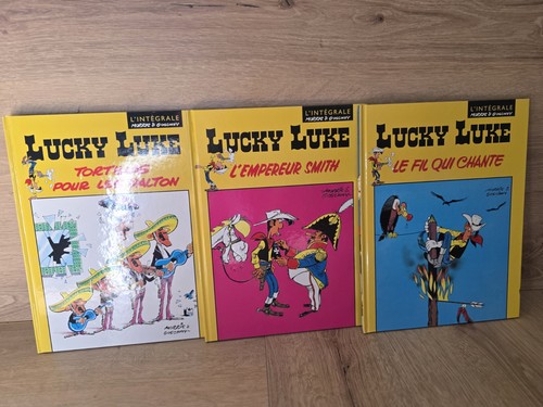 Lucky luke intégrale - lucky, lot