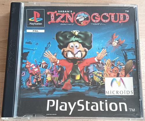 Playstation ps1 iznogoud - playstation, [pal