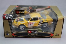 LJ338 BURAGO 3391 1/16 RARE Alpine A110 1600S WRC 13eme Rallye San Remo 5