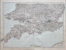 1895 ancien carte sud - 1895,