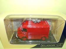 CITROEN TYPE H POMPIERS DE SAVOIE diffusion alerte 1958 ELIGOR 1:43 