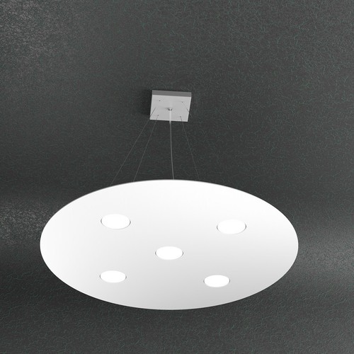 Design moderne lustre blanc - moderne,