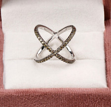 Naturel Diamant X Forme Criss