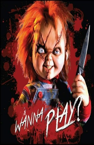 Chucky wanna play wall - chucky,