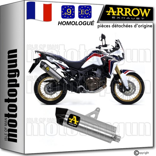 Arrow pot echappement approuve - arrow,