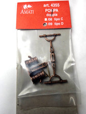 AMATI 4355/09 Pompes double métal D Modélisme Naval Bateau accastillage maquette