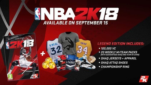 Nba 2k18 legend - legend, edition