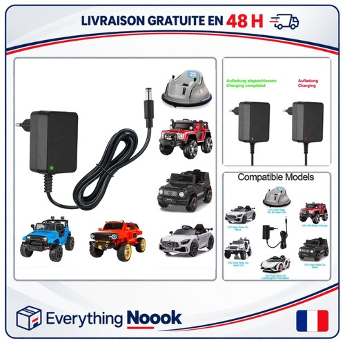 Chargeur 12v voiture - chargeur, 1a