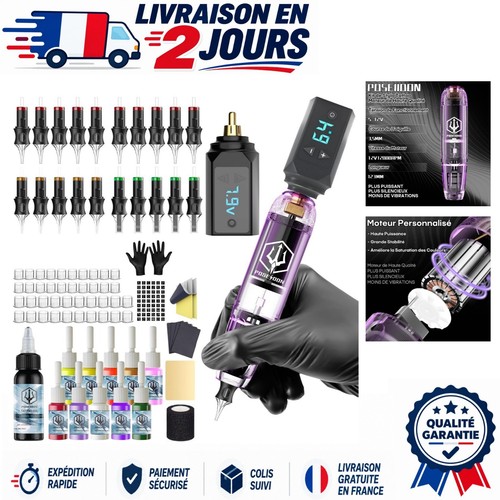 Kit machine tatouer - machine,