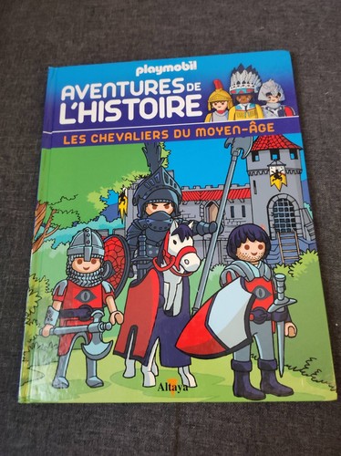 Livre playmobil les chevaliers - livre,